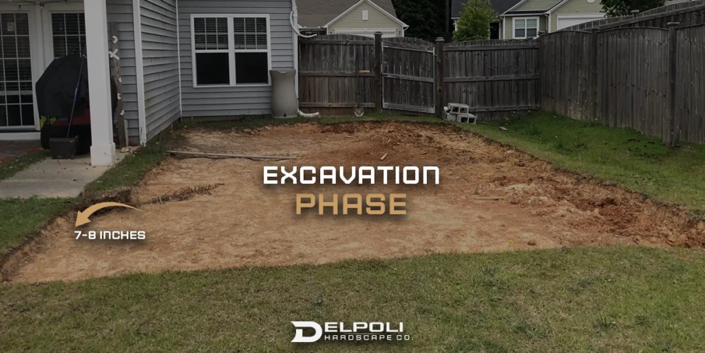 delpoli excavation phase