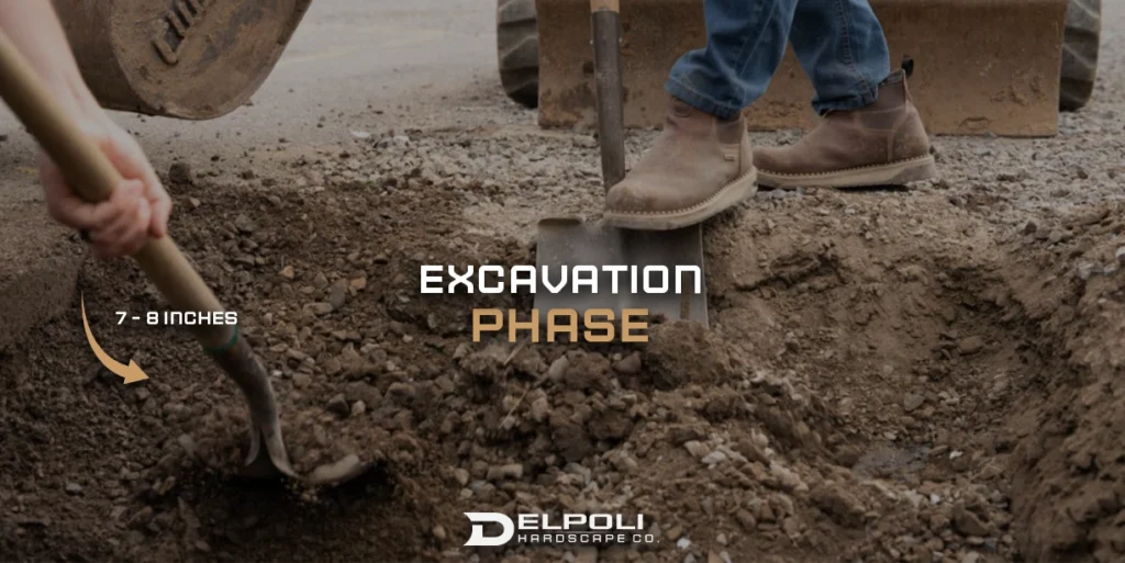 delpoli pool excavation phase